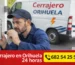Cerrajero en Orihuela 24 horas realizando apertura de puerta con servicio urgente